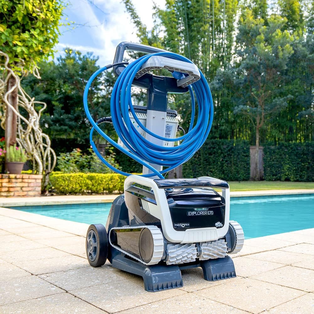 Maytronics Dolphin Explorer E70 Robotic Pool Vacuum Cleaner
