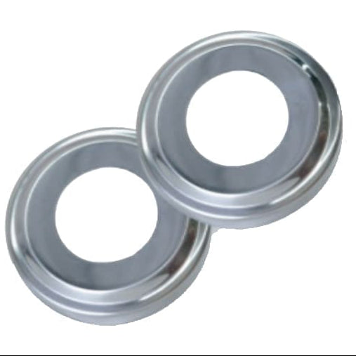 Ladder & Handrail Escutcheons - Stainless Steel 2Pk
