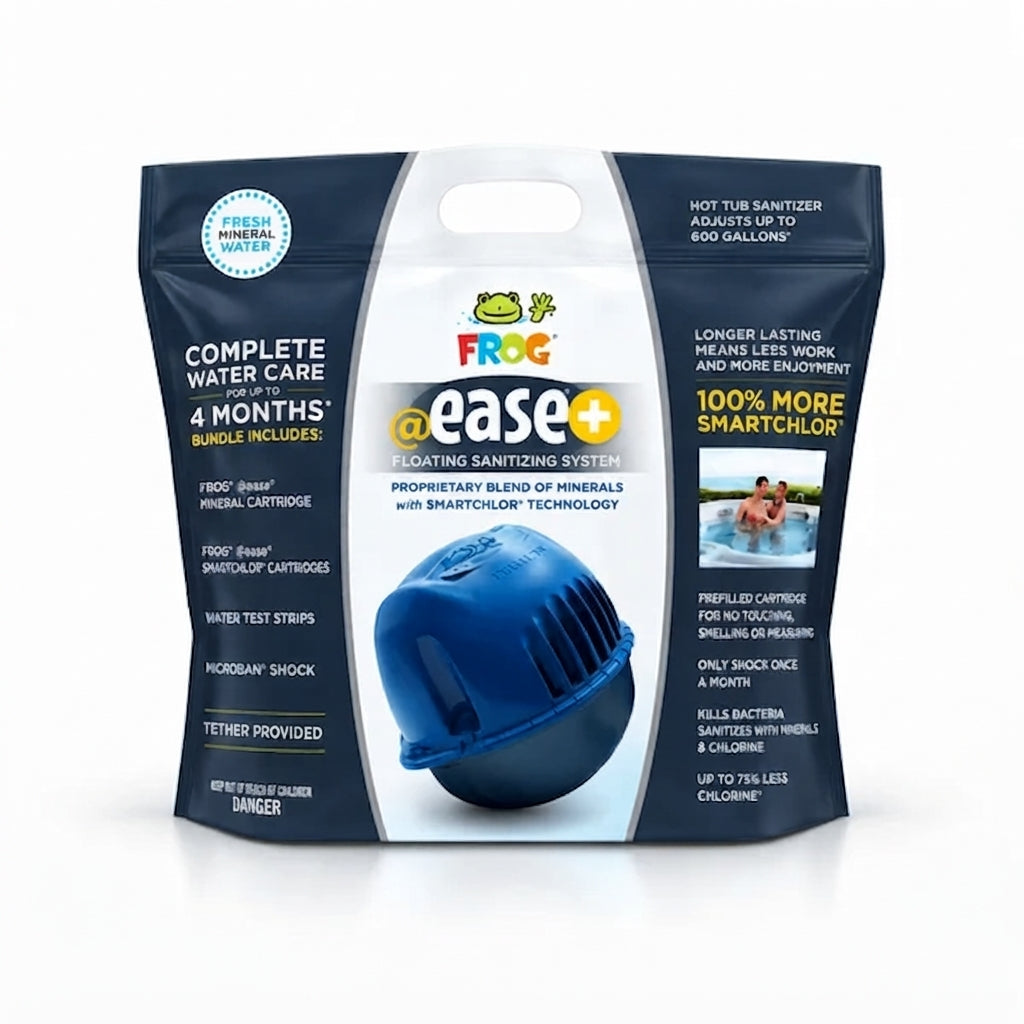 FROG @ease+ Floating Sanitizing System 4-Month Hot Tub Bundle
