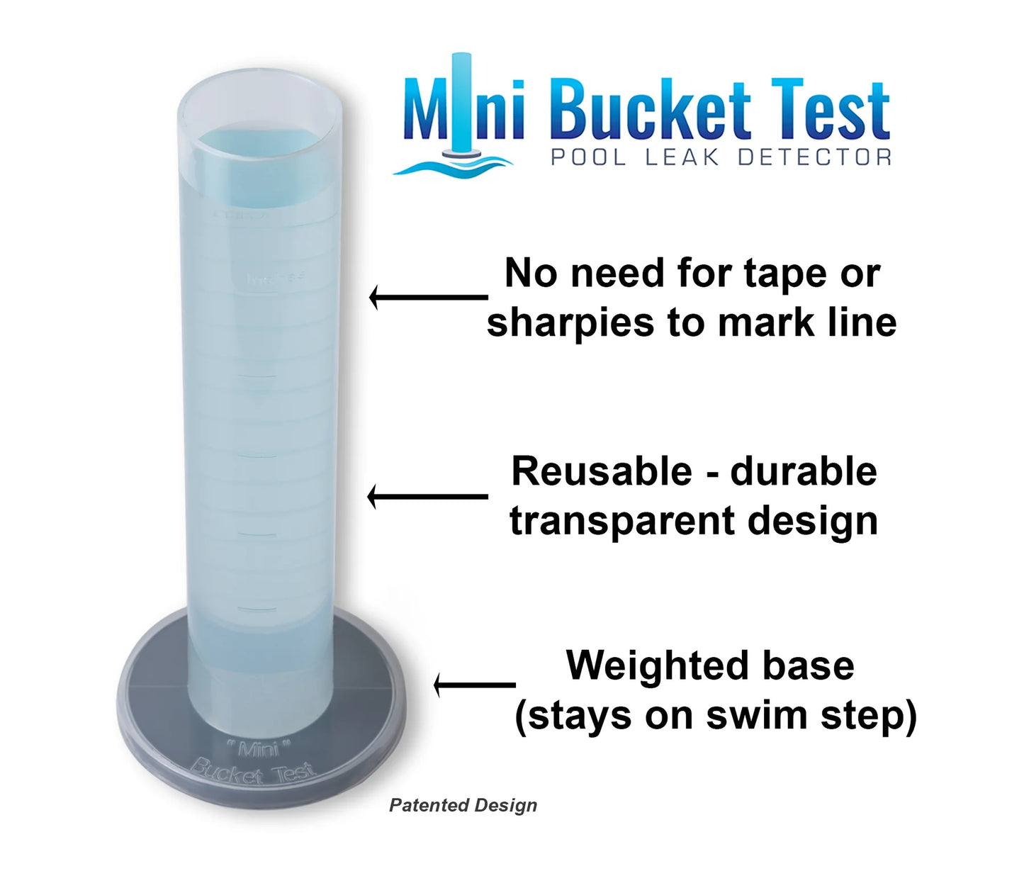 Mini Bucket Test Pool Leak Detector