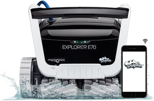 Maytronics Dolphin Explorer E70 Robotic Pool Vacuum Cleaner