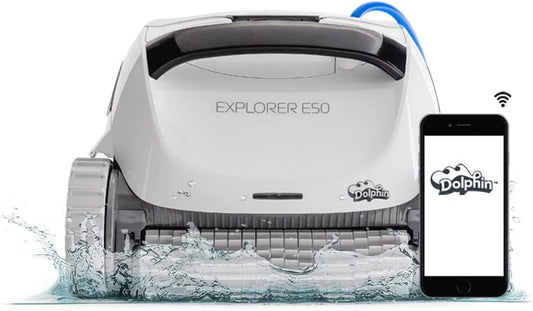 Maytronics Dolphin Explorer E50 Robotic Pool Vacuum Cleaner