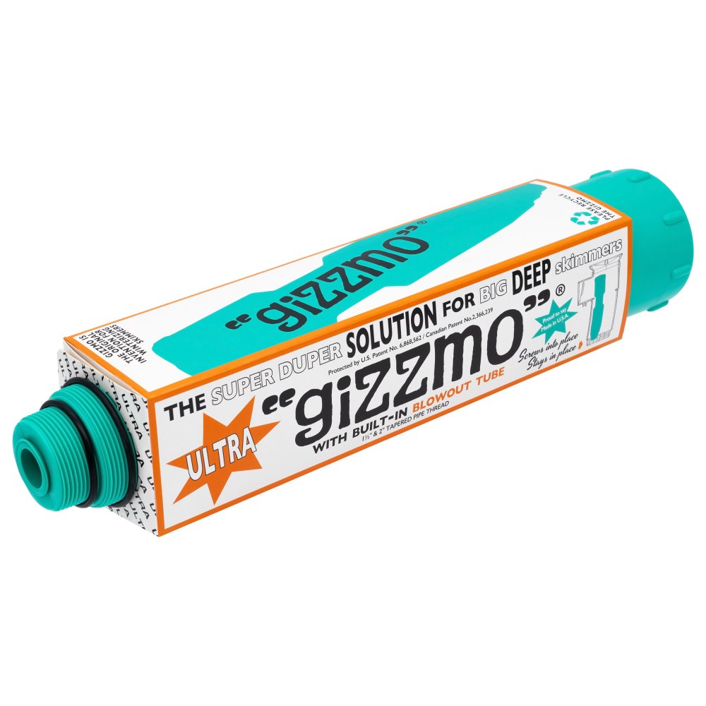 Ultra GIZZMO Skimmer Freeze Protection For Inground Pools Extra Large w/ Blowout Tube