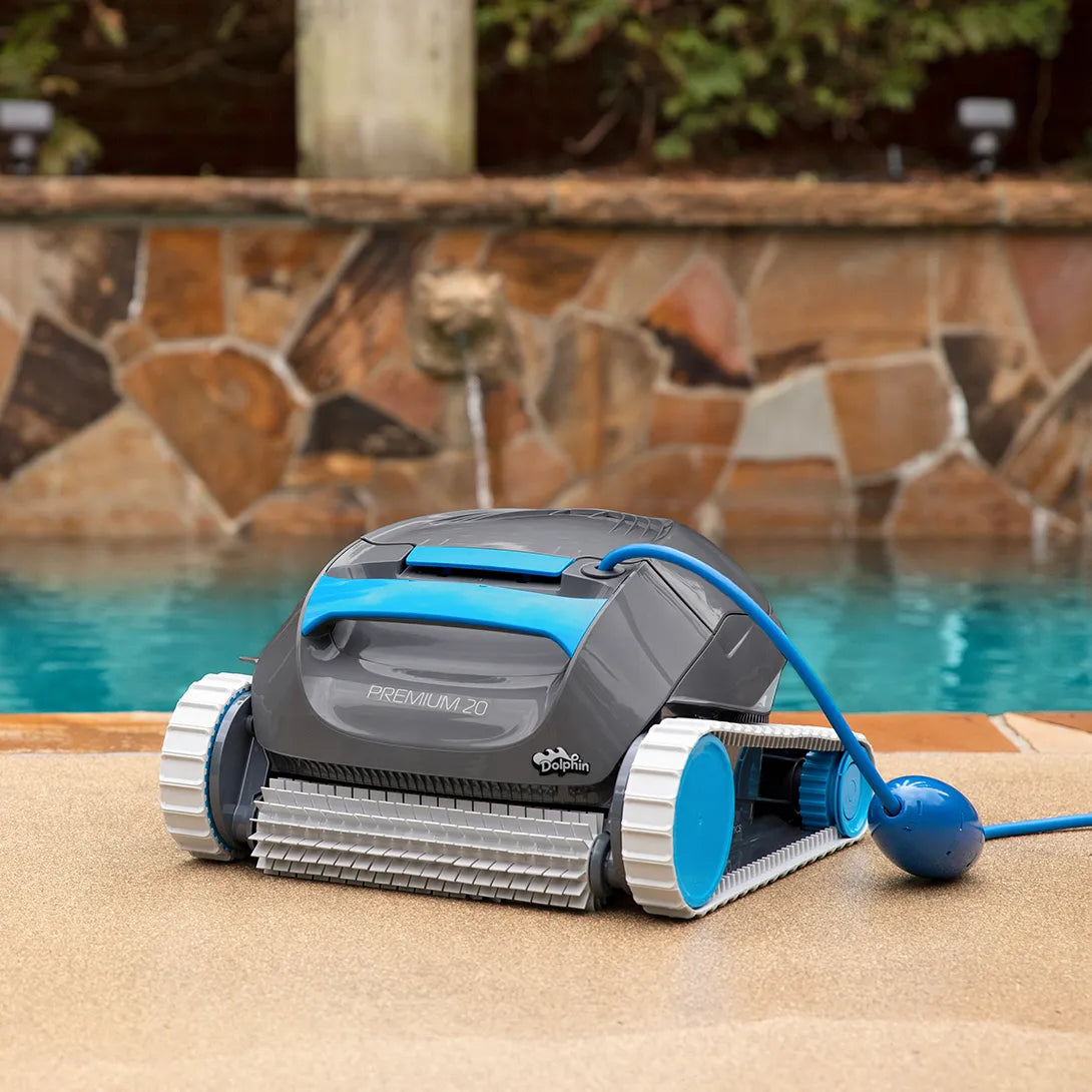 Maytronics Dolphin Premium 20 Robotic Pool Vacuum Cleaner