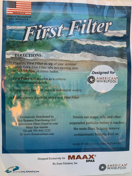 MAAX First Filter Pre-Filter