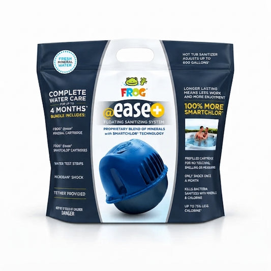 FROG @ease+ Floating Sanitizing System 4-Month Hot Tub Bundle