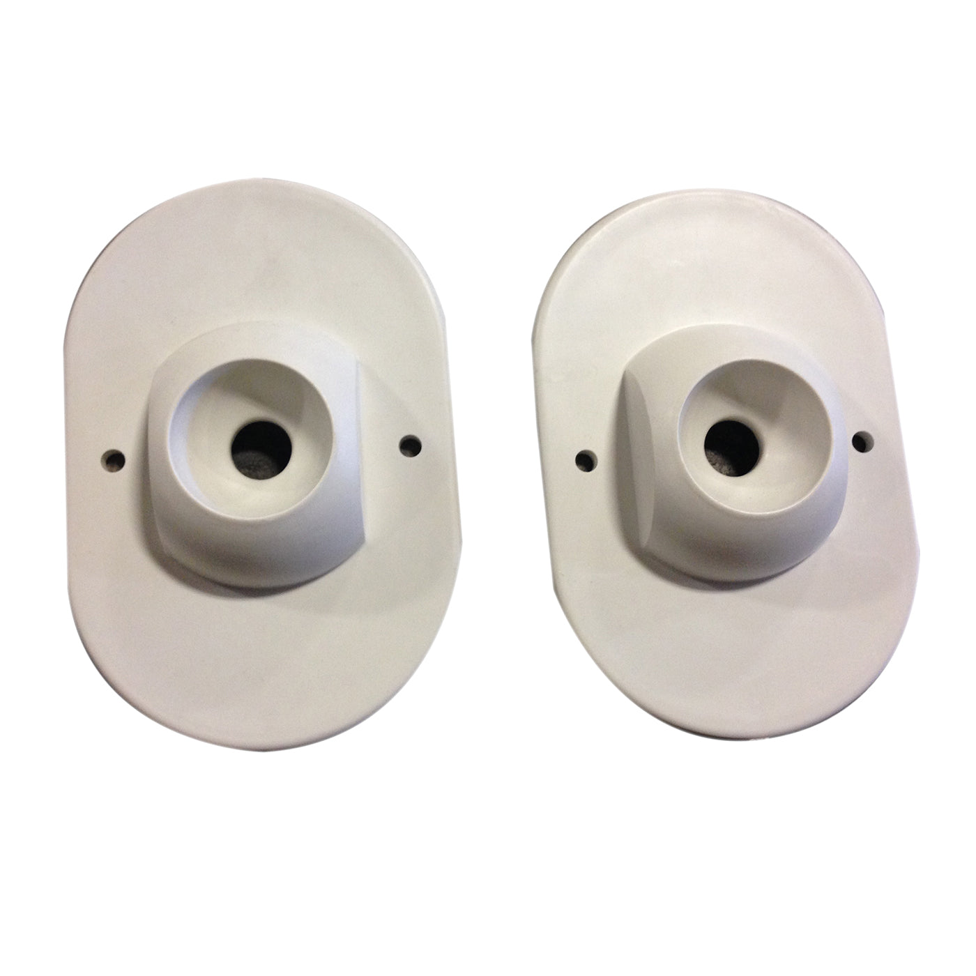 Waterpik Olympic CPI Ladder swivel foot pad PAIR WHITE #41-2-WHITE-BG