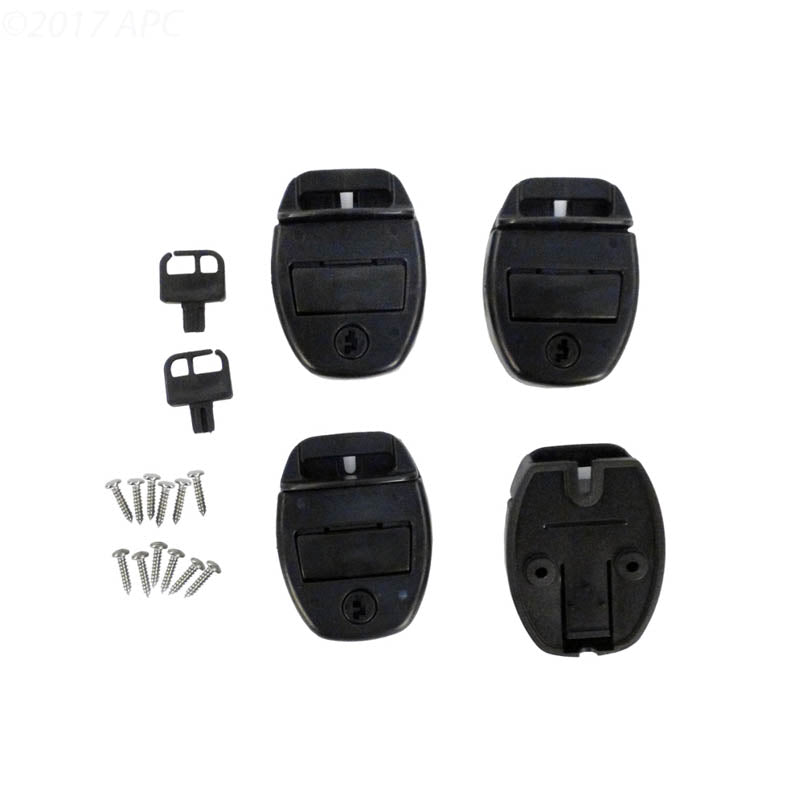 Cover Up Clips Cover Clips Assembly Black 4pk – Pool & Patio Center, inc.