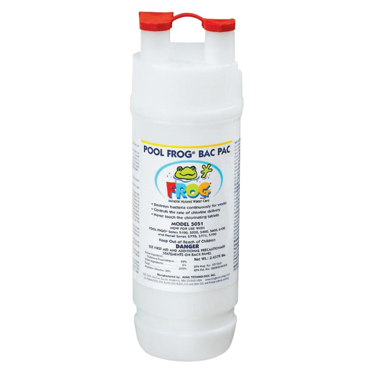 King Technology Pool Frog Bac Pac 2.2lb – Pool & Patio Center, inc.