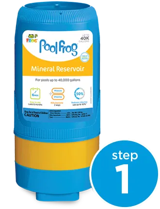 King Technology Pool Frog Mineral Reservoir 40K