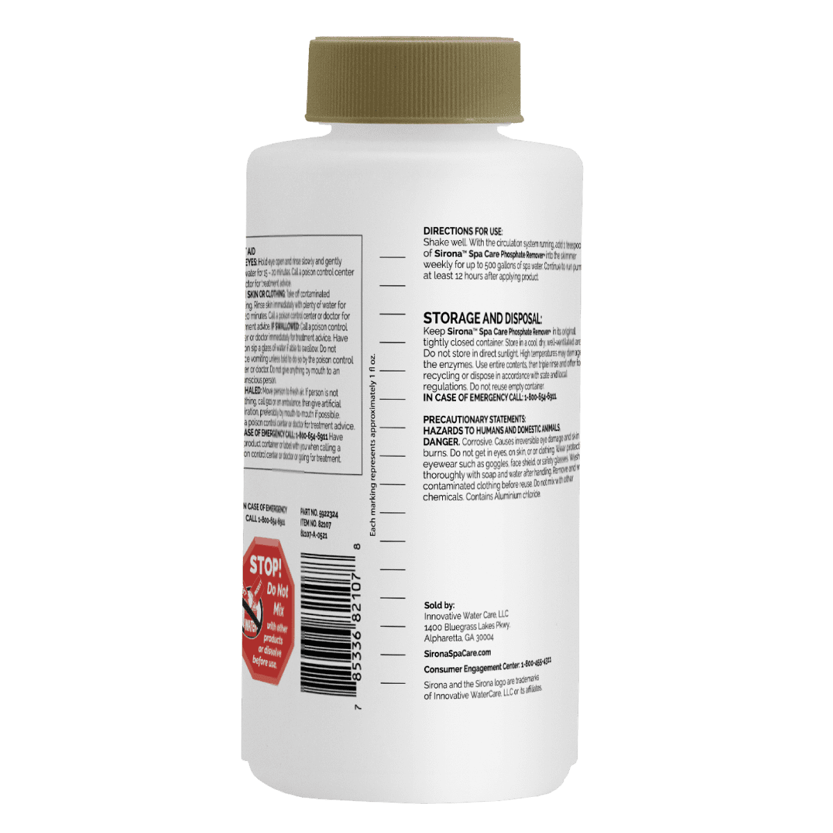 Sirona Phosphate Remover+ 16oz