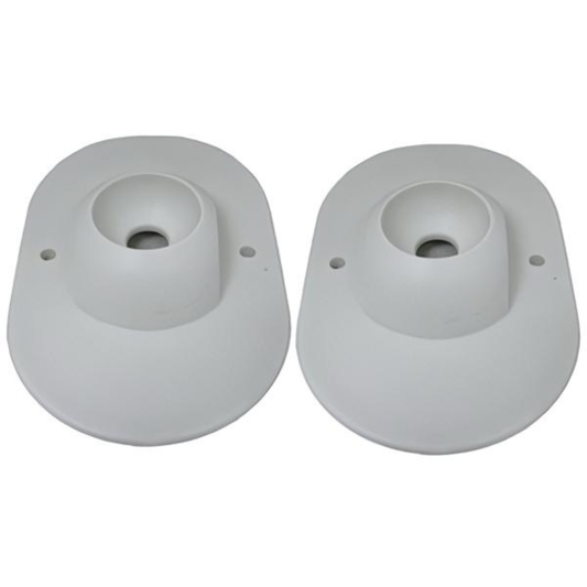 Waterpik Olympic CPI Ladder swivel foot pad PAIR GREY #41-2-GREY-BG
